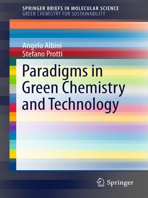 cover image of Paradigms in Green Chemistry and Technology